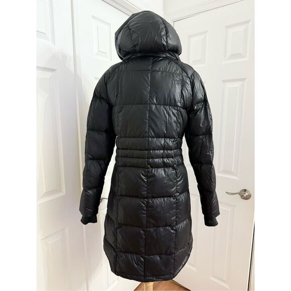 The North Face Womens Black Acropolis Hooded Down Puffer Parka Jacket Size Small - Picture 3 of 11